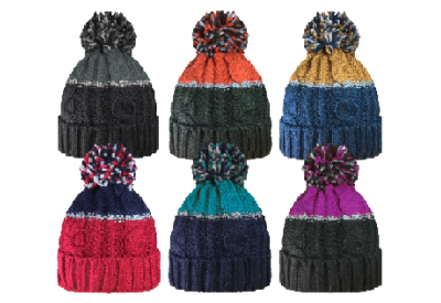 Bartleby Sherpa Fleece Lined Windermere Bobble Hat